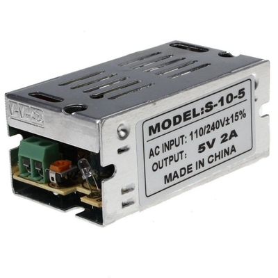Konstante Spannung 10W 5V 2A Stromversorgung für LED-Band-CCTV-Elektroapparate