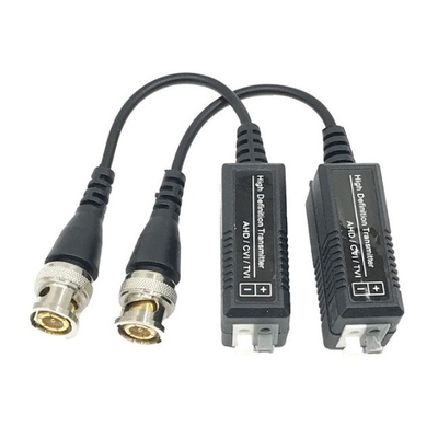 CAT5e CAT6 bis Kamera Balck Einkanal Passiv BNC Video Balun Transceiver Adapter