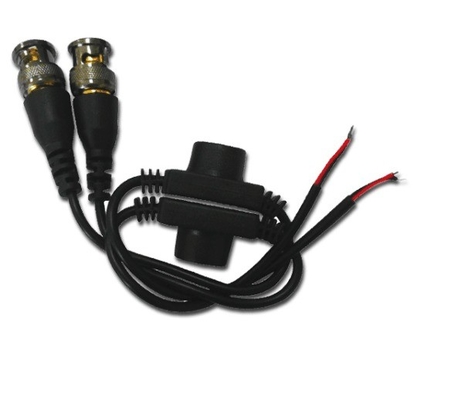 Balck Wasserdicht Passiv Video Balun Video Converter Transceiver Verdrehtes Paar für CCTV
