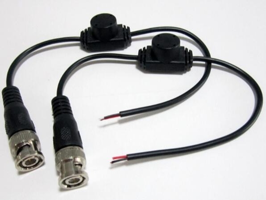 Balck Wasserdicht Passiv Video Balun Video Converter Transceiver Verdrehtes Paar für CCTV