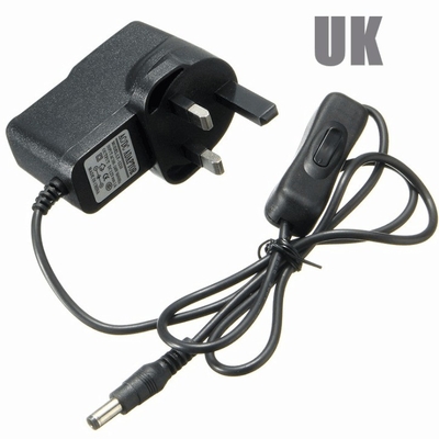 12V 1A 1000ma 2A 3A Stromversorgungsadapter für LED-Streifen-Ein-/Aus-Schalter und dauerhaftes Design