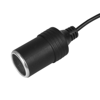 5V bis 12V USB Auto Zigarettenanzünder Steckdose Weiblicher Wandler Adapter Schwarz PVC Design