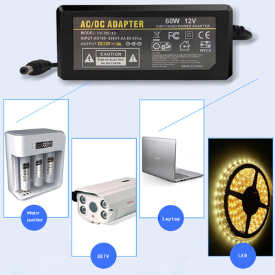 CE zugelassener 60W Wechselstrom-Gleichstrom-Power-Adapter für C-Stromversorgung