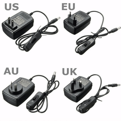 Sehr praktisch 100-240V Wechselstrom-Eingang 12VDC 2A 24W 12V 3A 36W Schaltanlage