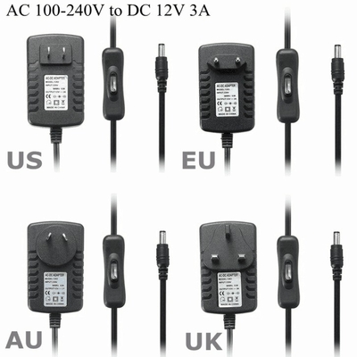 12V 15V 5V 19V 24V Ausgang AC/DC Schaltnetzteil-Adapter für elektronische Produkte