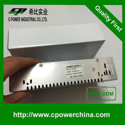 12V 30A Wechselstromversorgung mit variabler Frequenz S-360-12 für stabile industrielle Anwendungen