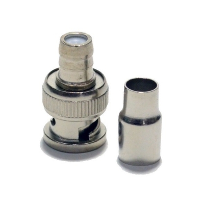 RG59 Koaxialkabel CCTV BNC Männlicher Steckeradapter für eine reibungslose Signalübertragung