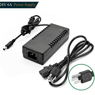 Balck C-Power 150w Wechselstrom-Gleichstrom-Versorgungsadapter mit 5 mm Gleichstrom-Ausgangsstecker für LED-EU-Stecker