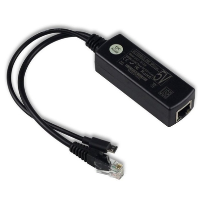 48V bis 5V 2,4A PoE Splitter ABS Ethernet Modul für problemlose Stromversorgung über Ethernet