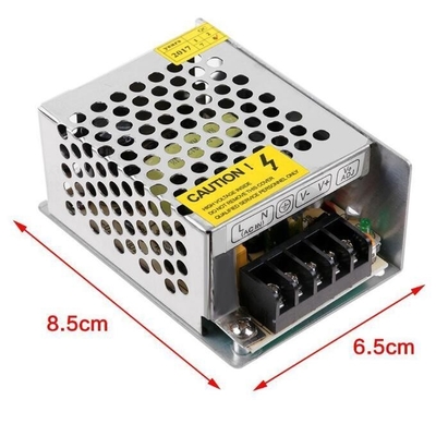 Kompakte 24W 12V 2A Schaltnetzteil für Ausgangsfrequenz 50/60Hz Effizienz 82%