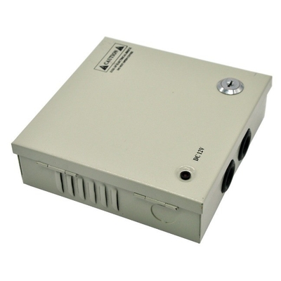 36W 4 Ports DC12V CCTV-Stromversorgungskasse Verteilung für Außen-CCTV-Kamera PTC-Sicherung
