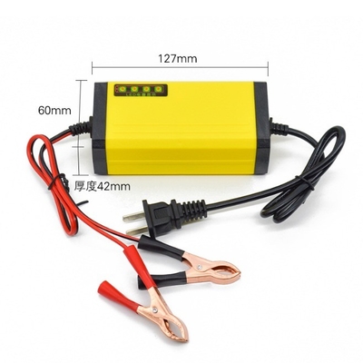C-Power 24w 12v 2a Blei-Säure-Auto-Batterie-Ladegerät für Elektro-Fahrrad-Scooter-Motorrad