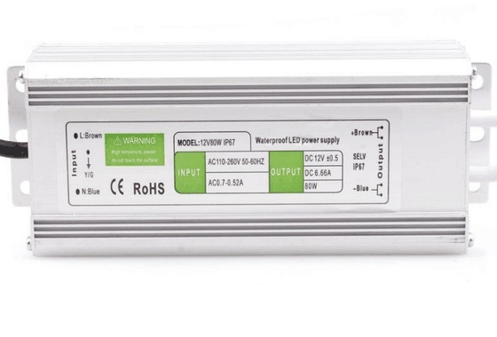 LED-Beleuchtung mit C-Power DC 12V 24V 6.67A 80W IP67 Wasserdicht