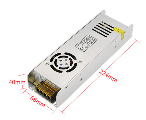 DC 12V 30A 360W Sub-Mini regulierter LED-Transformator Schalter Stromversorgung für Streifenmodul