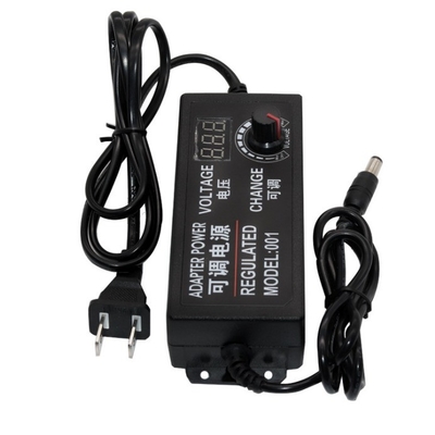 C-Power 3-12V 5A 60W verstellbarer Adapter mit optionalem 1.2M Gleichstromkabel und Stecker