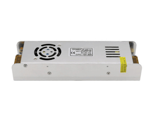 240w 20a schlanke Stromversorgung 24v für einen einzigen Ausgangstyp und AC110V/220V Eingangsspannung