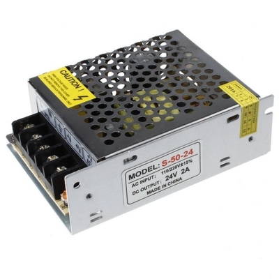 Einziger Ausgang 24V Gleichstrom 1,8A 2A Stromversorgung für LED-Streifen C-Power Rosh 110V 220V Schaltanlage