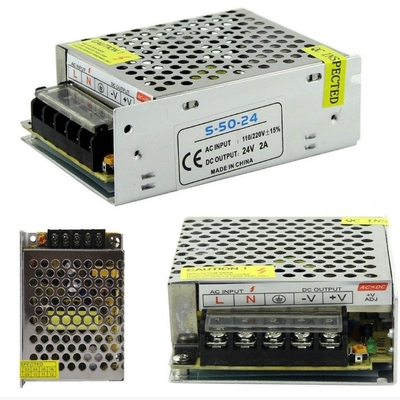 Einziger Ausgang 24V Gleichstrom 1,8A 2A Stromversorgung für LED-Streifen C-Power Rosh 110V 220V Schaltanlage