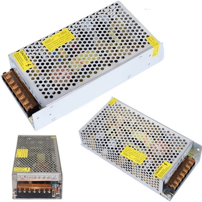 Einziger Ausgang C-Power 110V 220V DC 3V 10A 25A 75W Stromversorgung in Silber für Geräte