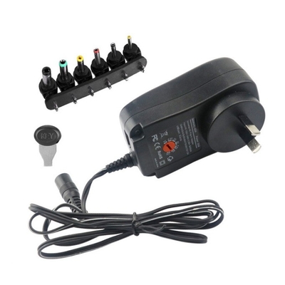 12V 2A 24W Drehwinkel Gleichstrom-Stecker-Adapter für C-Power AC100-240 Ausgang DC3-12V