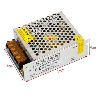 Erhalten Sie die beste Leistung mit C-Power's 12V 5A 60W Switch-Stromversorgung